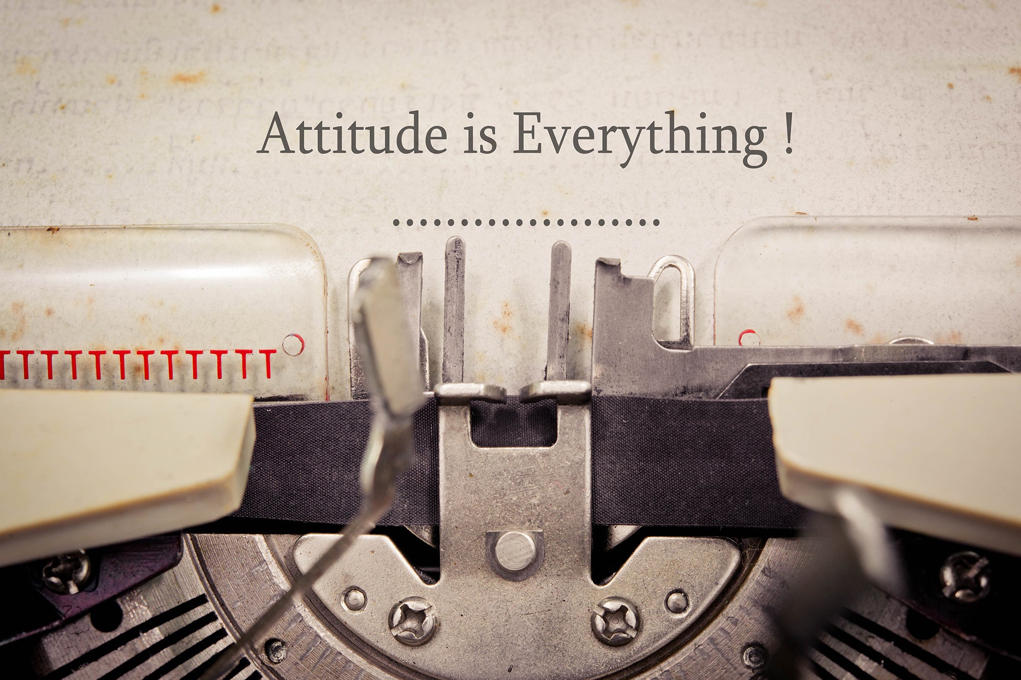 Th`k: attitude is everything