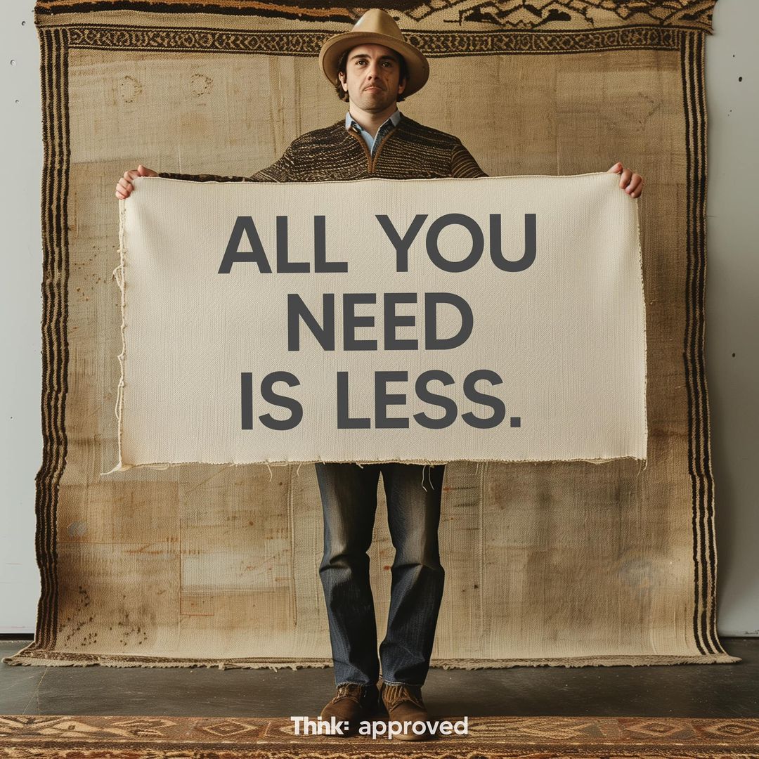 All You Need Is Less – Thnk Collective