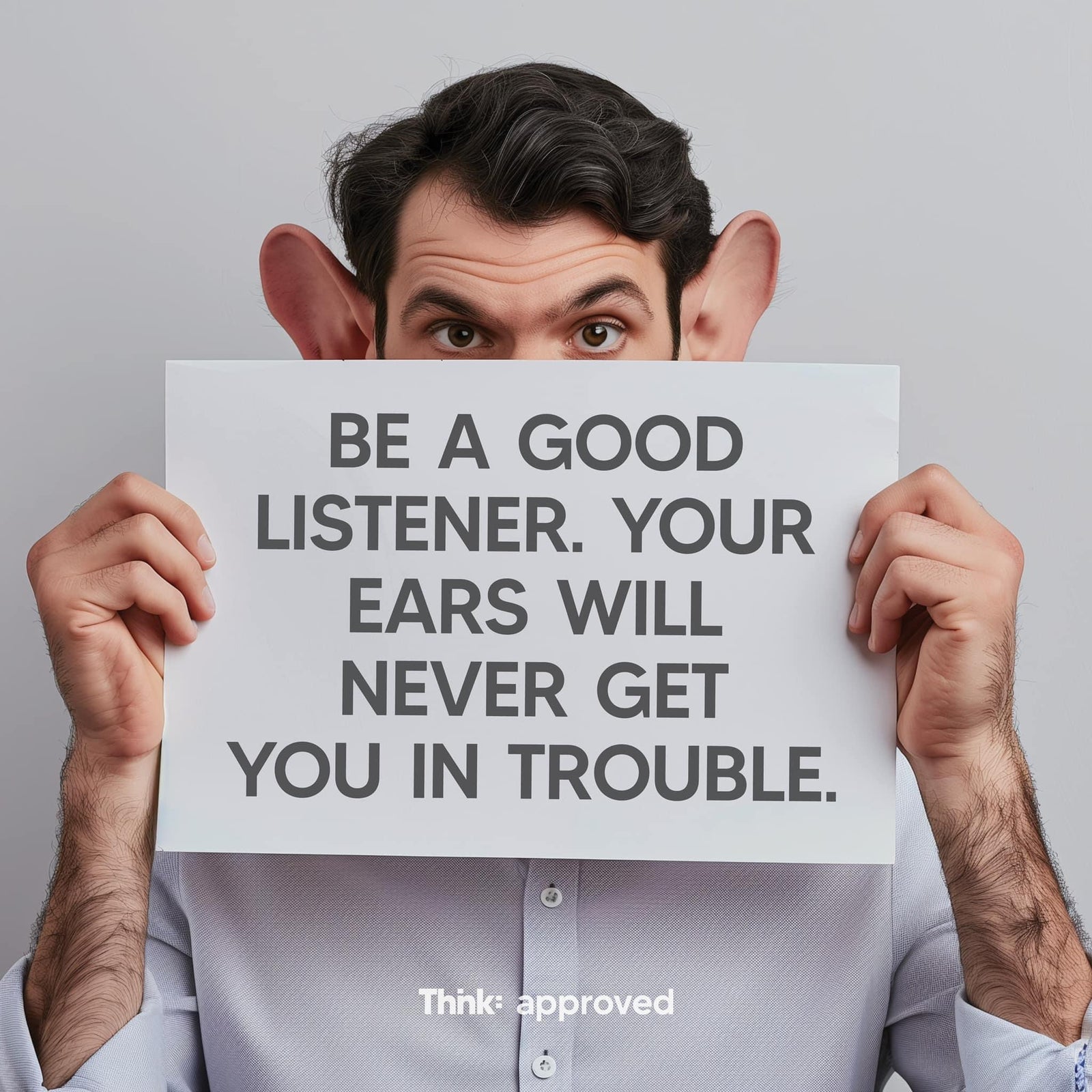 Be A Good Listener. Your Ears Will Never Get You In Trouble. – Thnk ...
