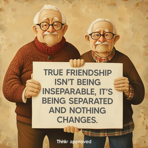 True Friendship Isn’t Being Inseparable, It's Being Separated And Nothing Changes