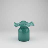 Terraglassworks Ruffle Bud Vase