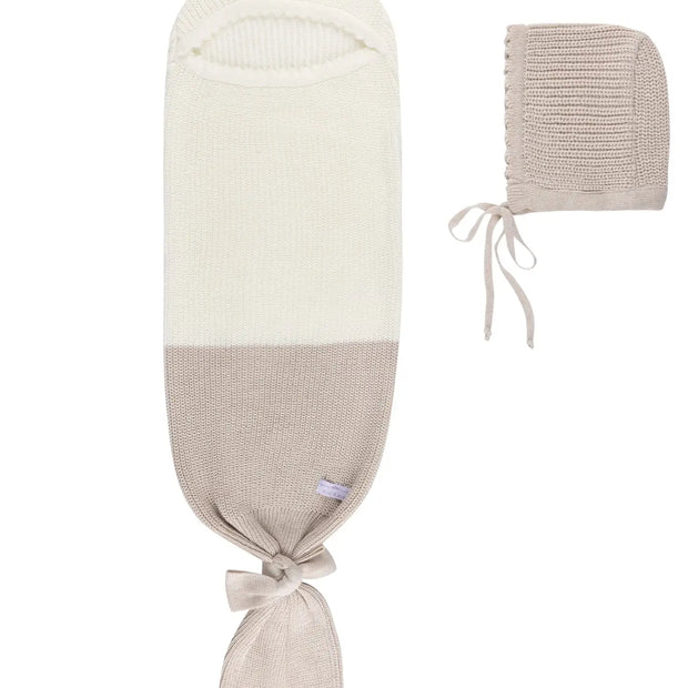 Two-Toned Cocoon Set - Bon Knit