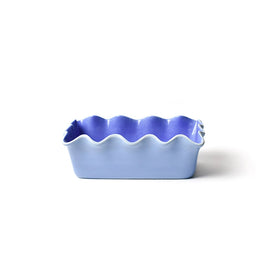 Iris Blue Ruffle Loaf Pan