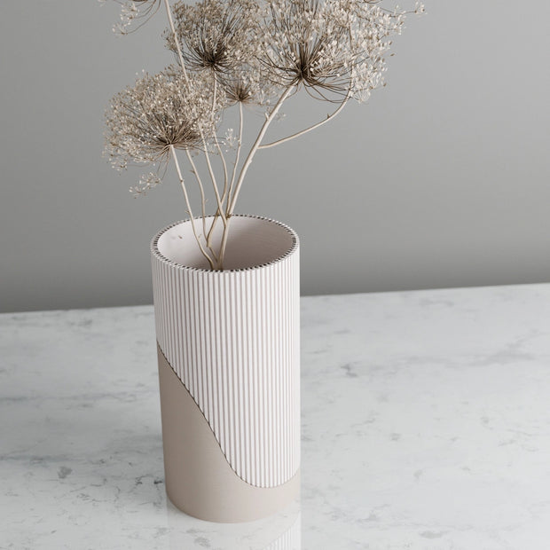 Modernized Pottery - Contour Vase