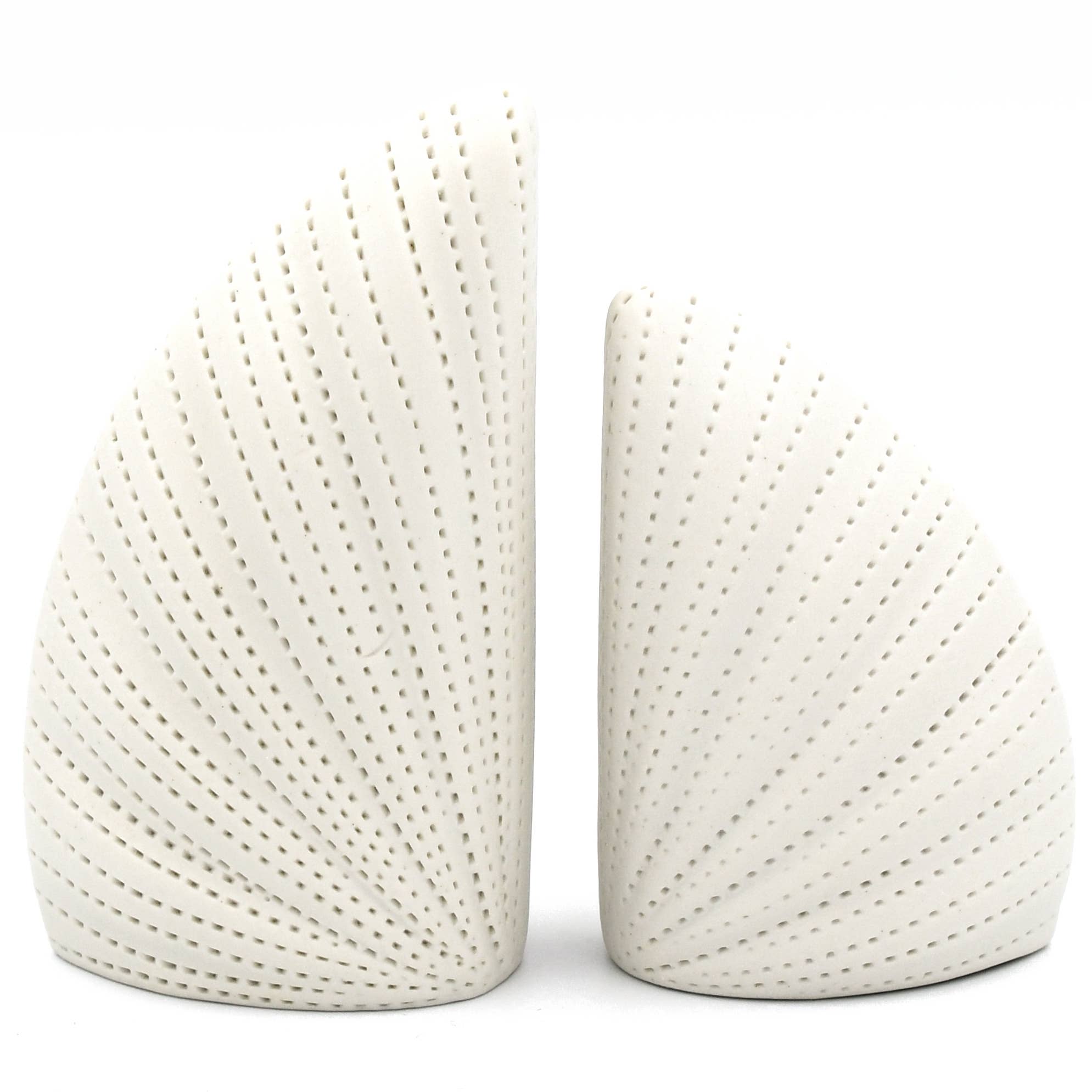 Art Floral Trading White Dotted Porcelain Salt and Pepper Shaker Set