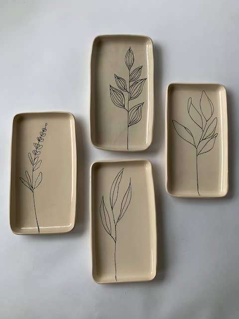CSF Ceramic Small Tray: Lavender