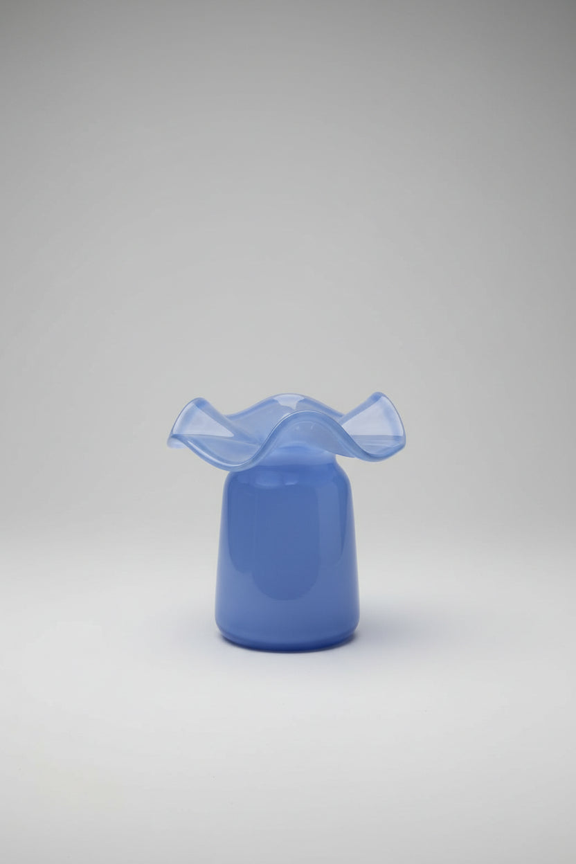 Terraglassworks Ruffle Bud Vase
