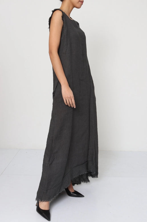 LÉA & LUC - Long Sleeveless Linen Dress