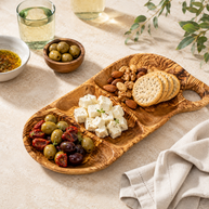 Olive Wood Appetizer Tray