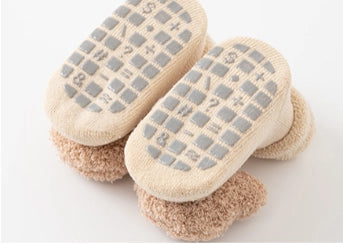 Annie & Charles - Bear Socks with Non-Slip Sole