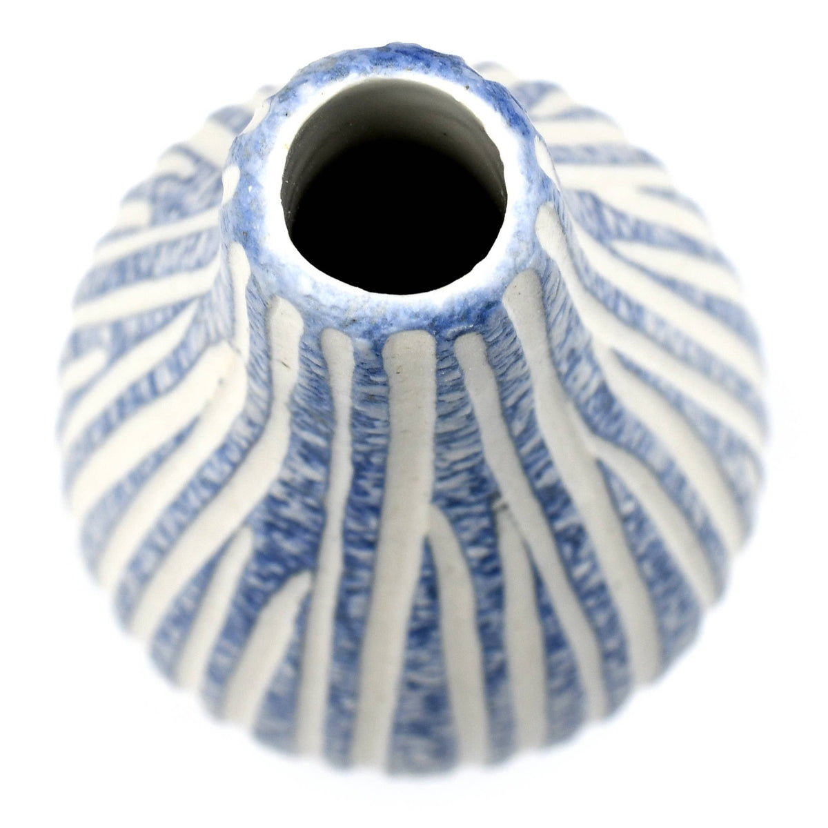 Art Floral Traders Blue Modo Mini Porcelain Bud Vase