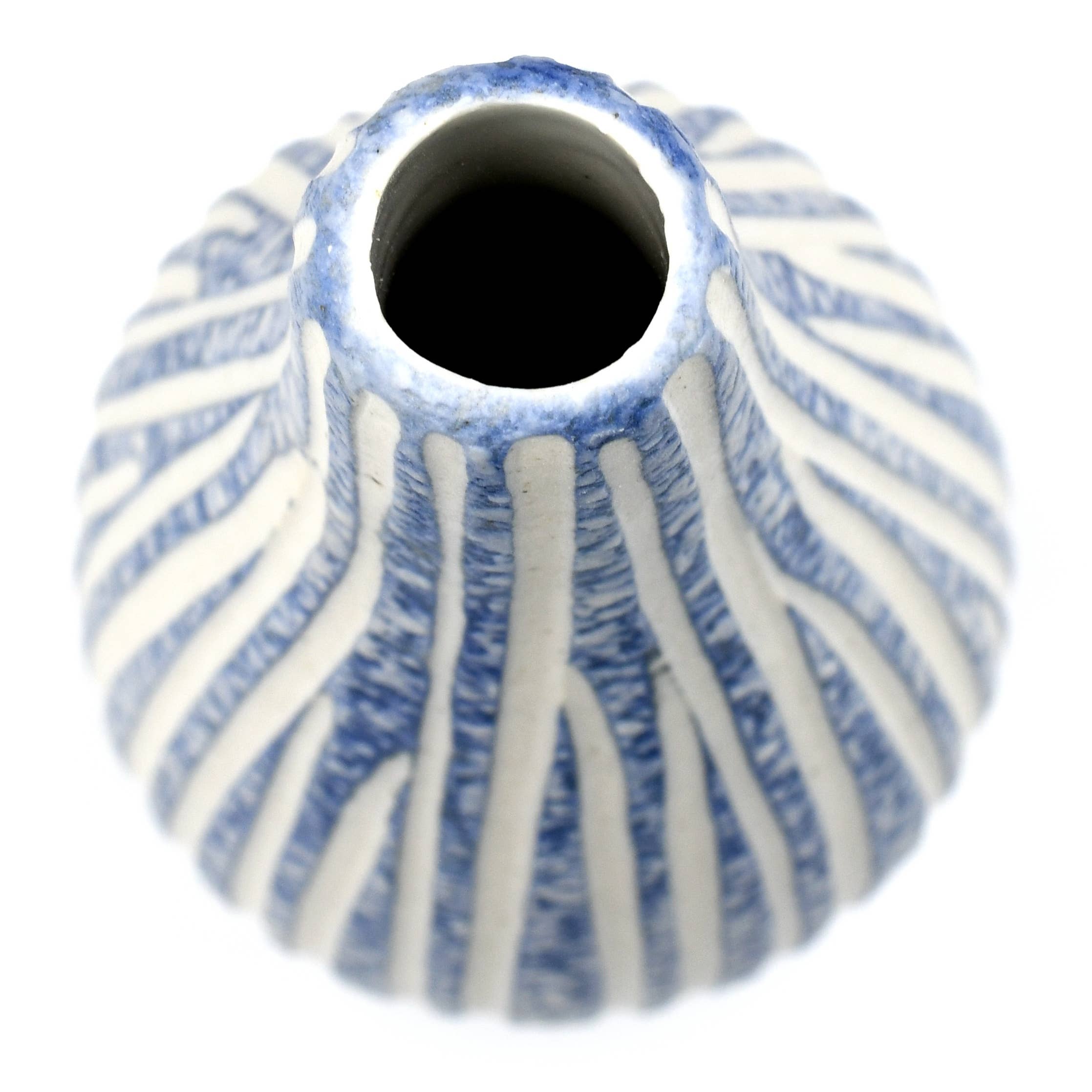 Art Floral Traders Blue Modo Mini Porcelain Bud Vase