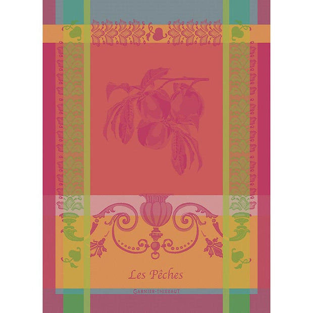 Garnier Thiebaut - Les Peches Rose Kitchen Towel