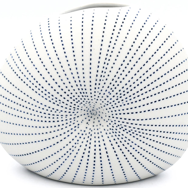 AFT Spotted Diva Round Mini S-Handcrafted Porcelain Bud Vase