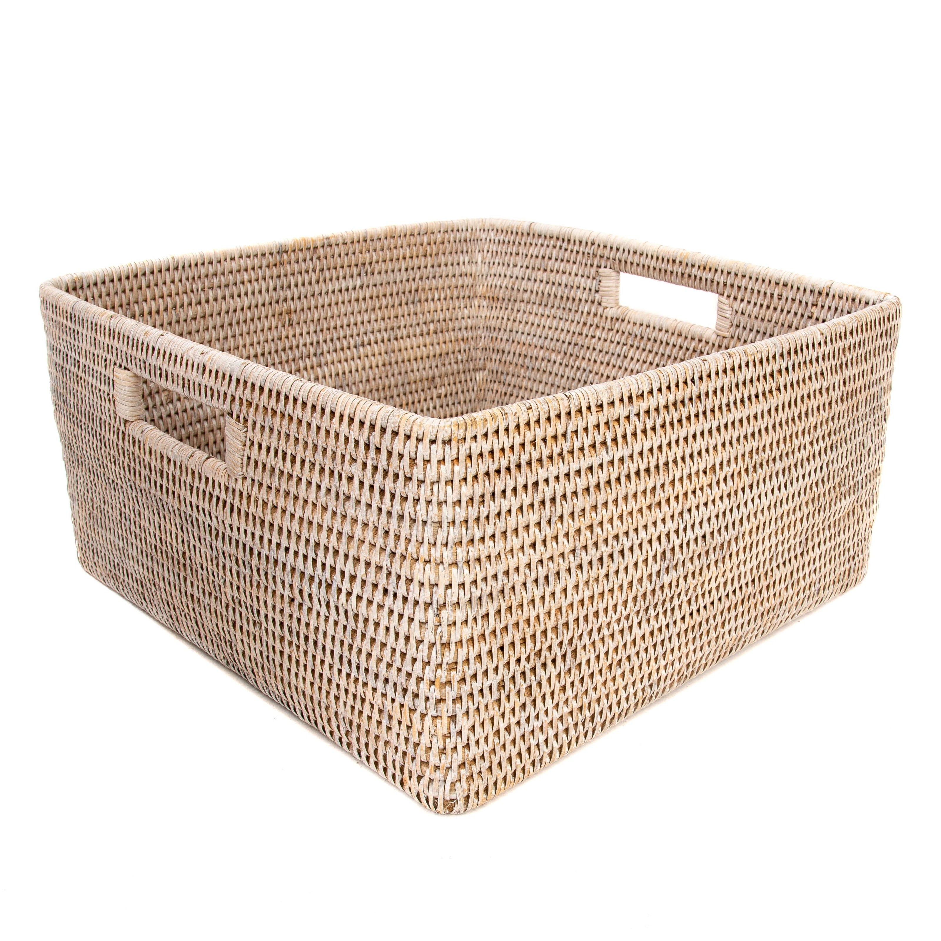 Artifacts Trading Company Rattan Square Storage Basket