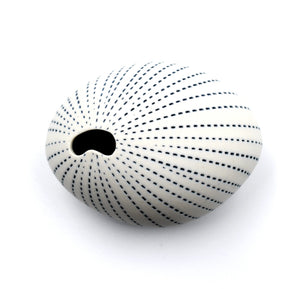 AFT Blue Dotted Pebble Mini S-Handcrafted Porcelain Bud Vase