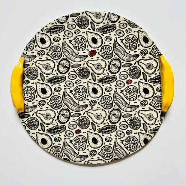 Tigermilk Ceramics - Banana Cake Plate