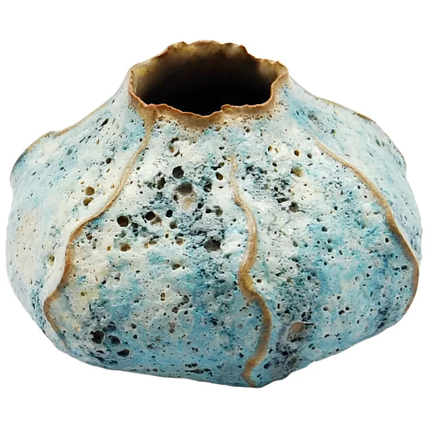 Rose Apple - Sea Blue Vase - Small