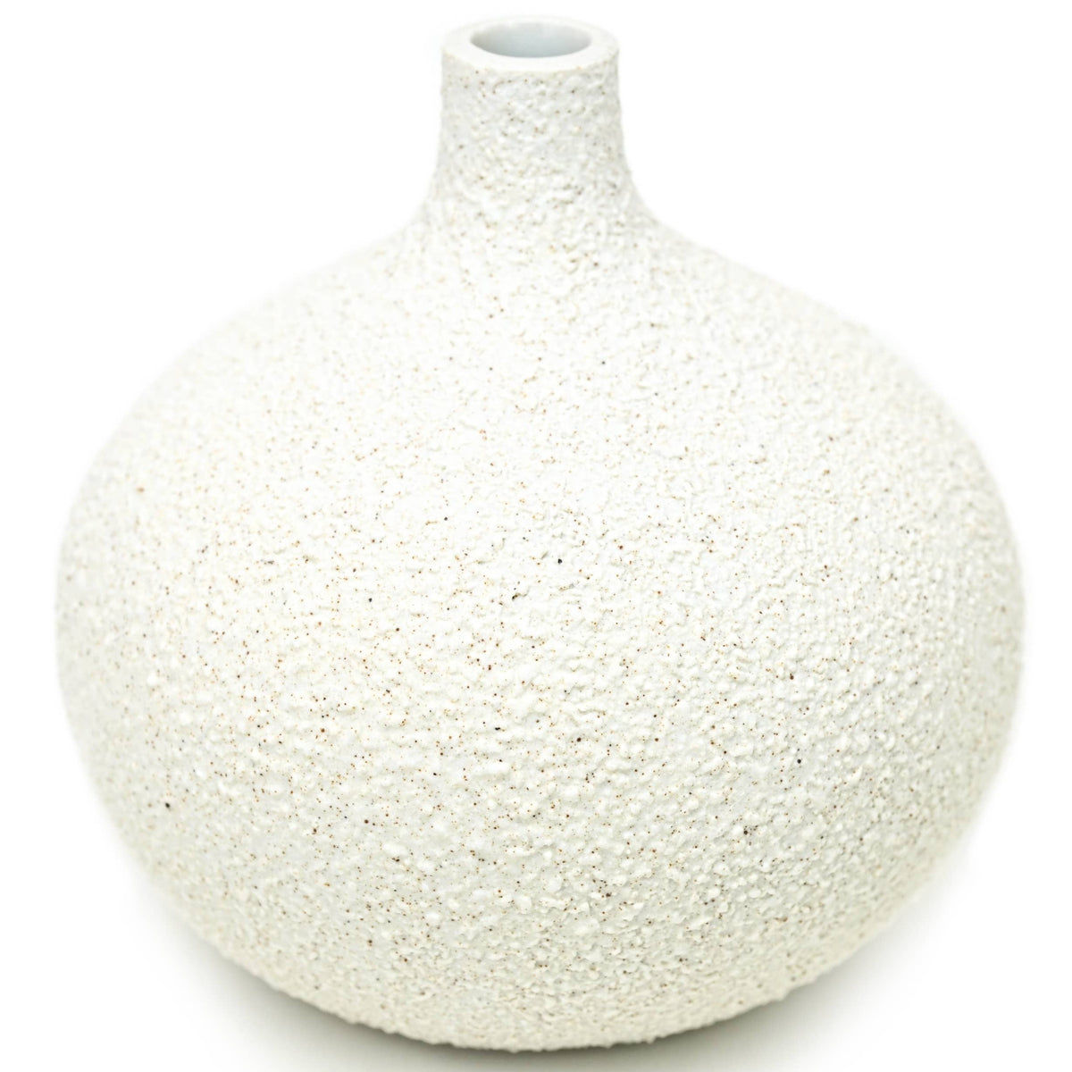Art Floral Trading Congo Tiny L Handcrafted Textured Porcelain Bud Vase