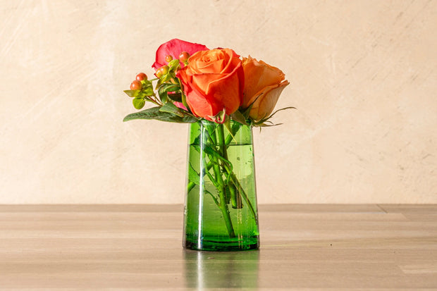 Verve Culture - Moroccan Cone Glassware  - Green (12 oz)