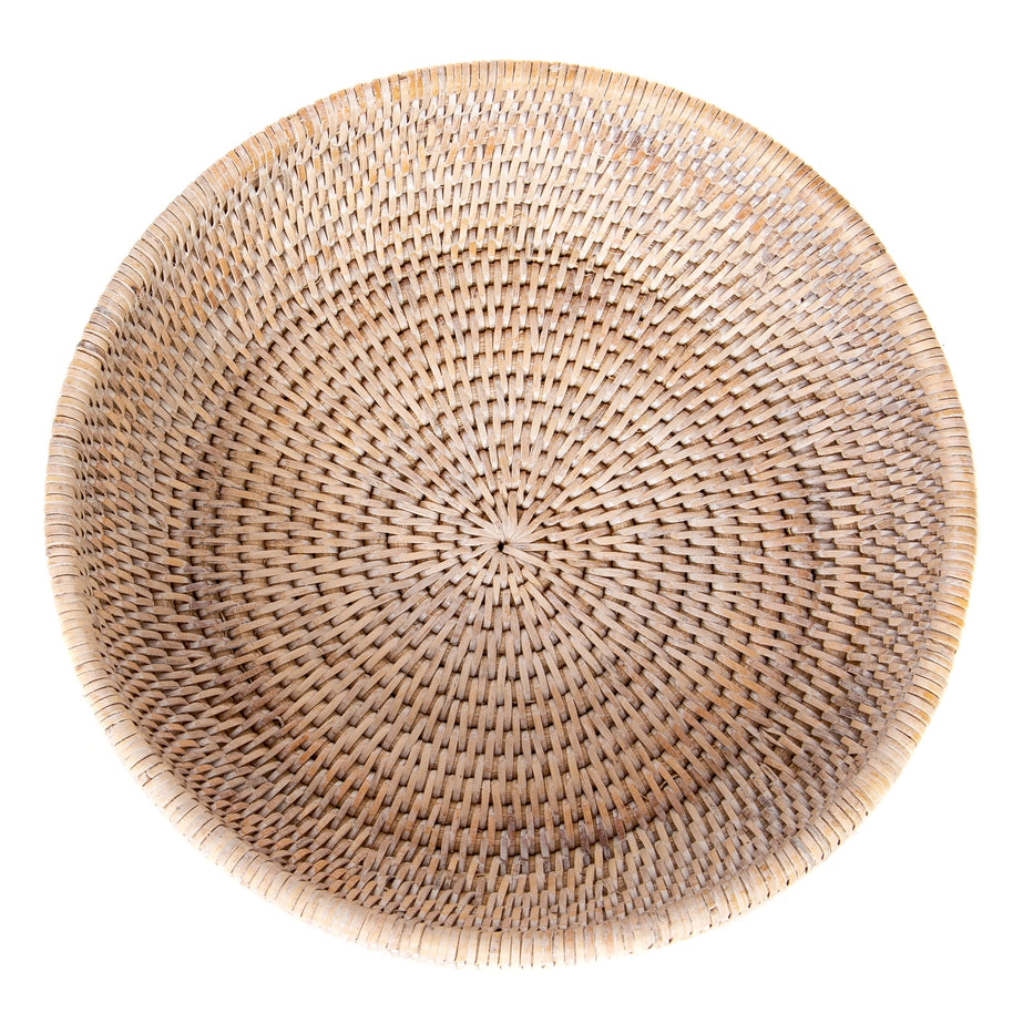 Artifacts Trading Company Rattan Everything Bowl Decorative Basket