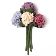 Global Goods Partners Felt Hydrangea Flowers