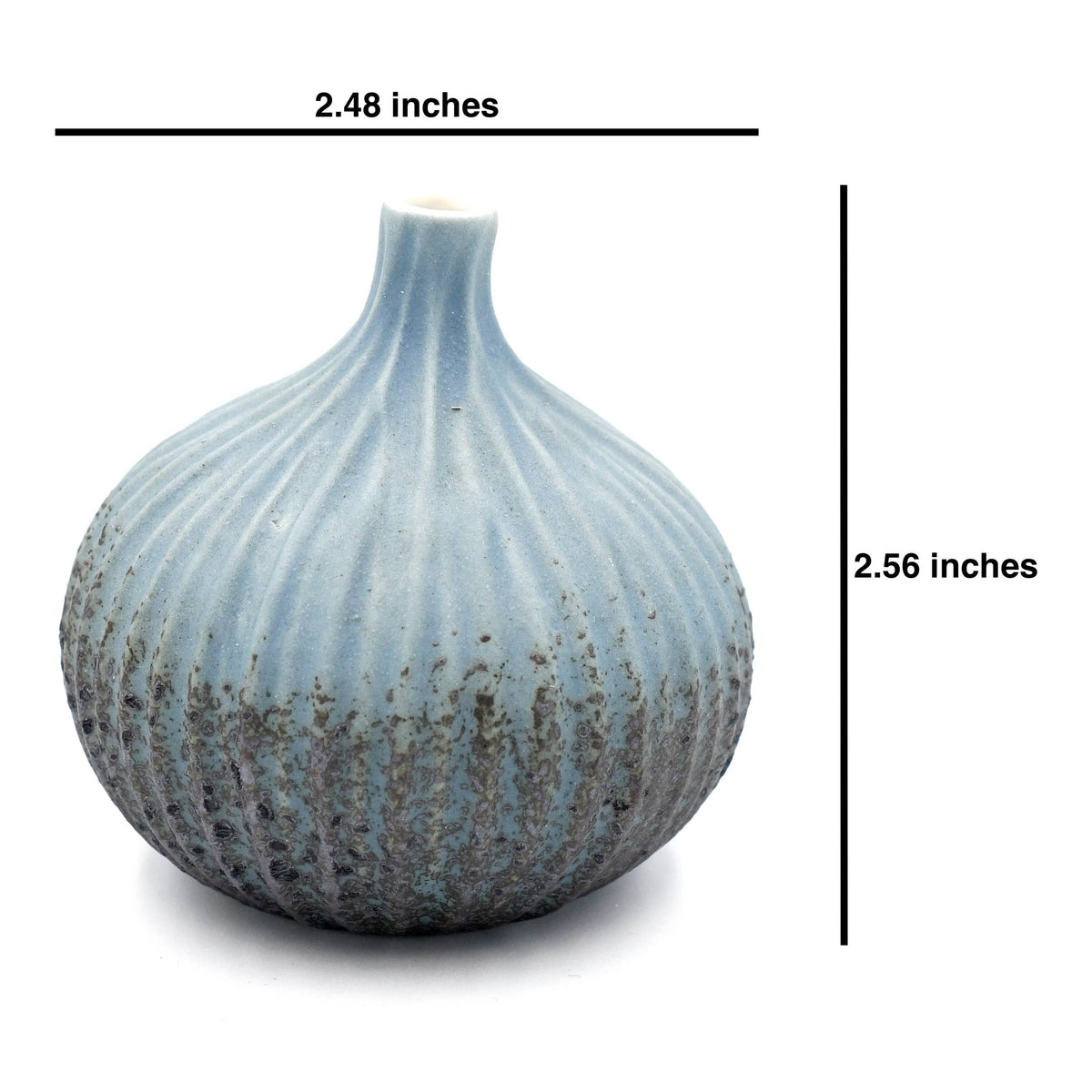 Art Floral Trading Blue Congo Tiny S-Handcrafted Porcelain Bud Vase