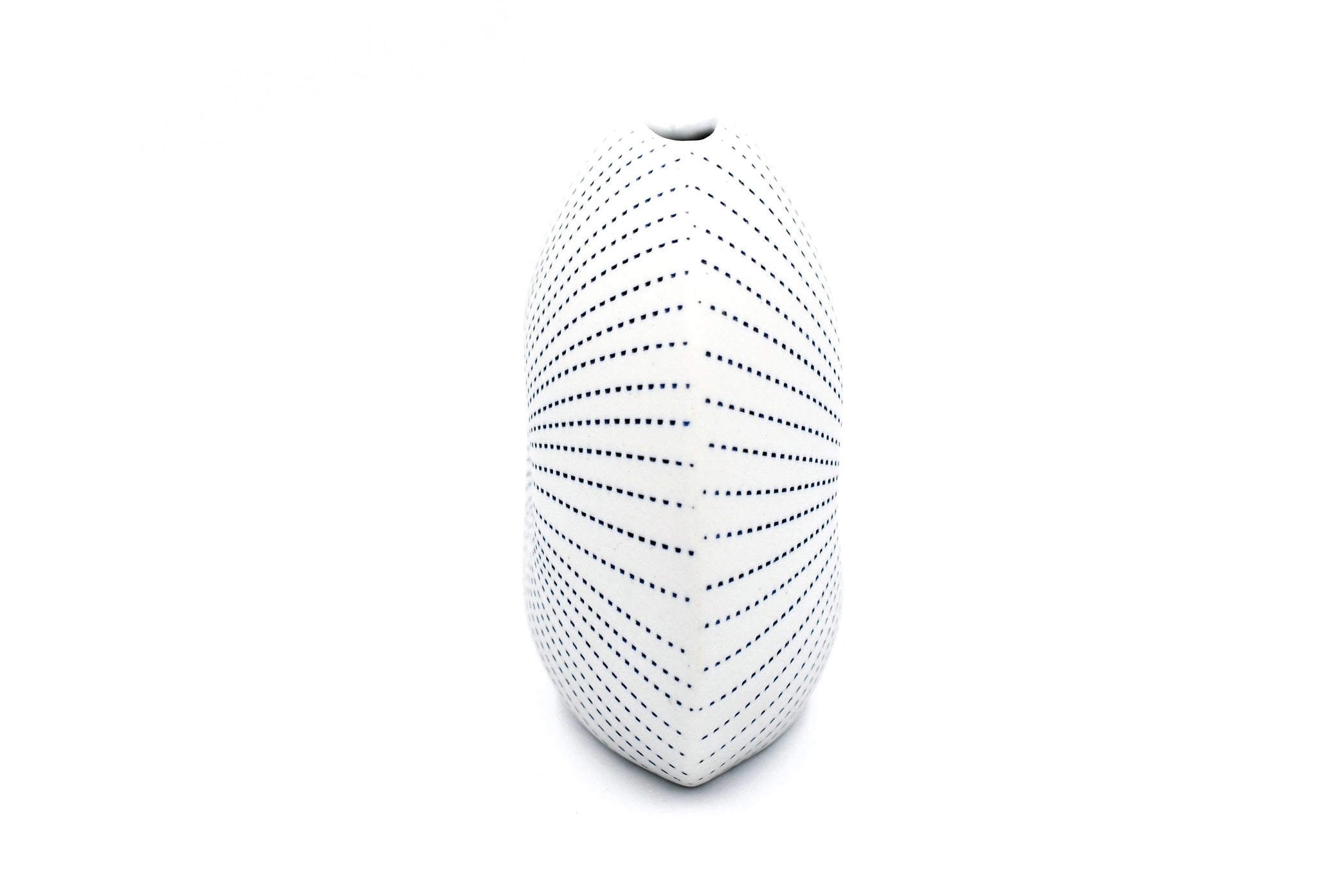 AFT Spotted Diva Round Mini S-Handcrafted Porcelain Bud Vase