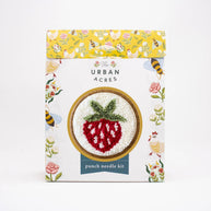 The Urban Acres Strawberry Punch Needle Kit