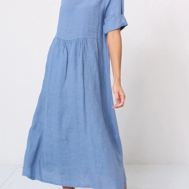 LÉA & LUC Scoop Neck Long Dress