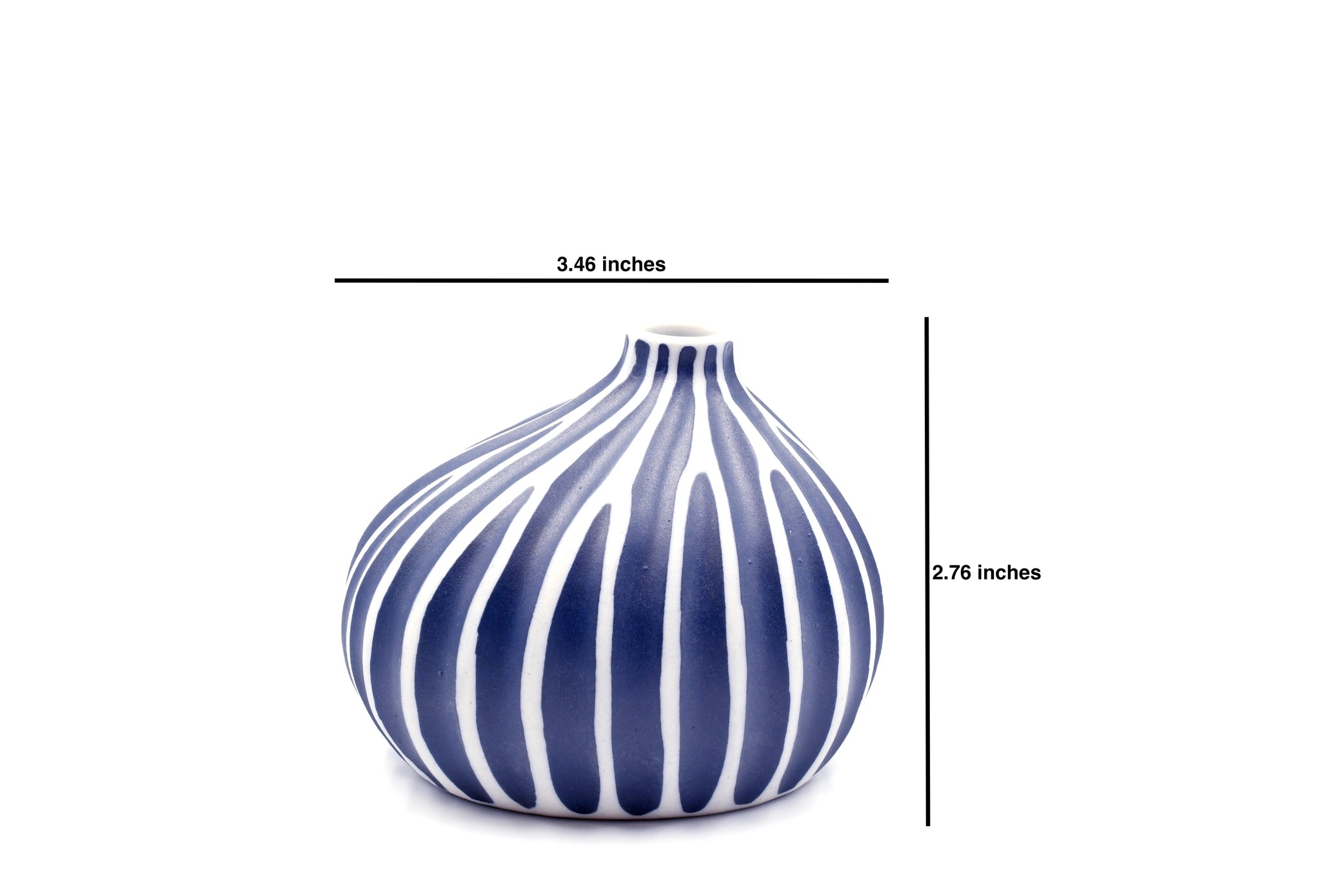 AFT Blue Gugu Pim Small Porcelain Bud Vase