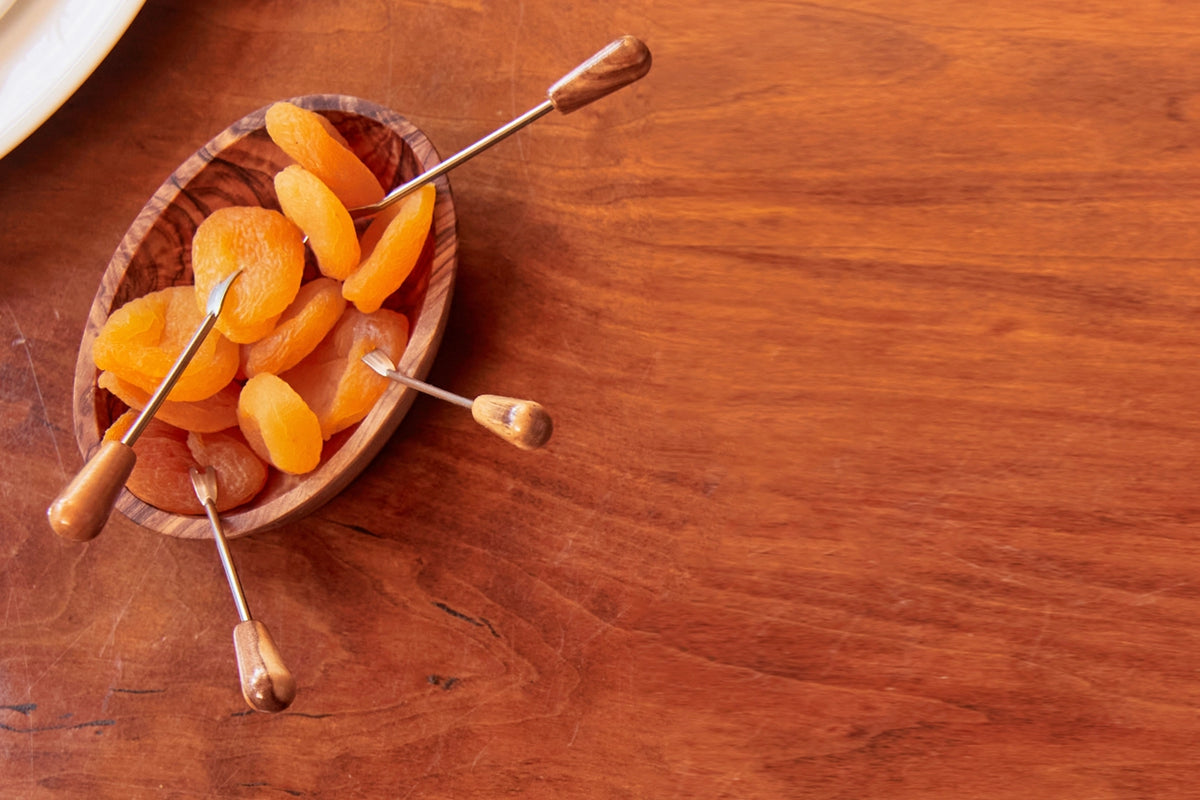 Verve Culture Italian Olivewood Aperitivo Forks