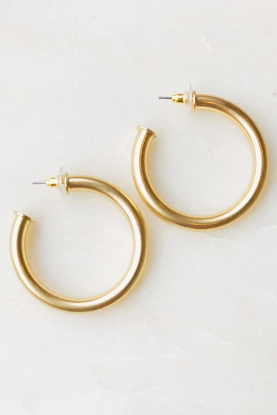 Ellison + Young Upper Class Taste Hoop Earrings