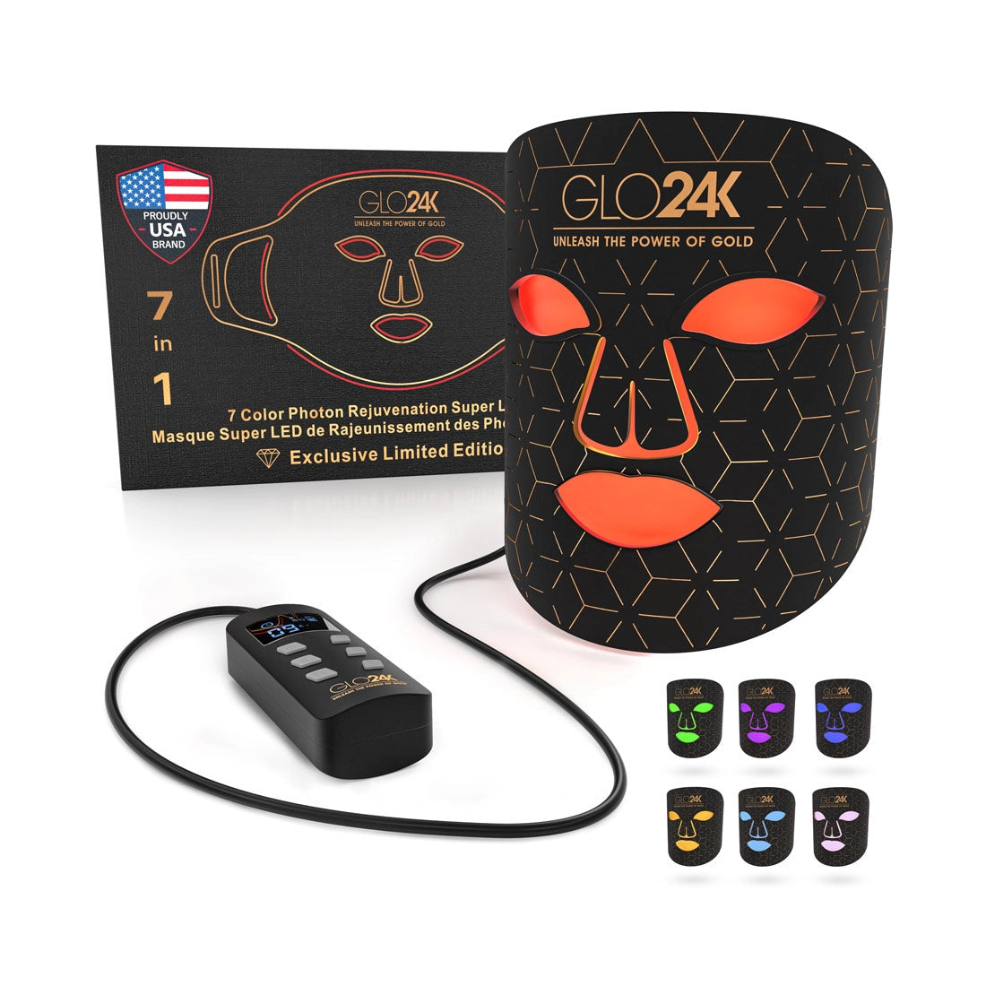 7 Color LED Photon Rejuvenation Super Mask