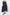 V-Neck Midi Dress with Button Slit