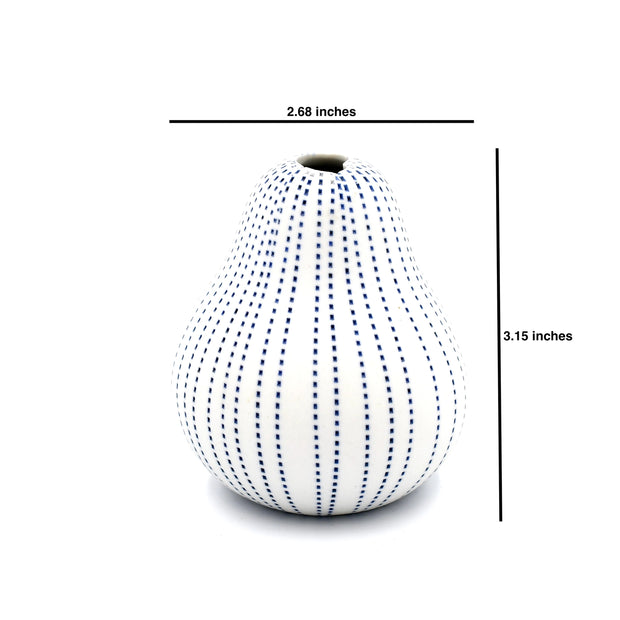 AFT Gugu Pear Small Porcelain Bud Vase