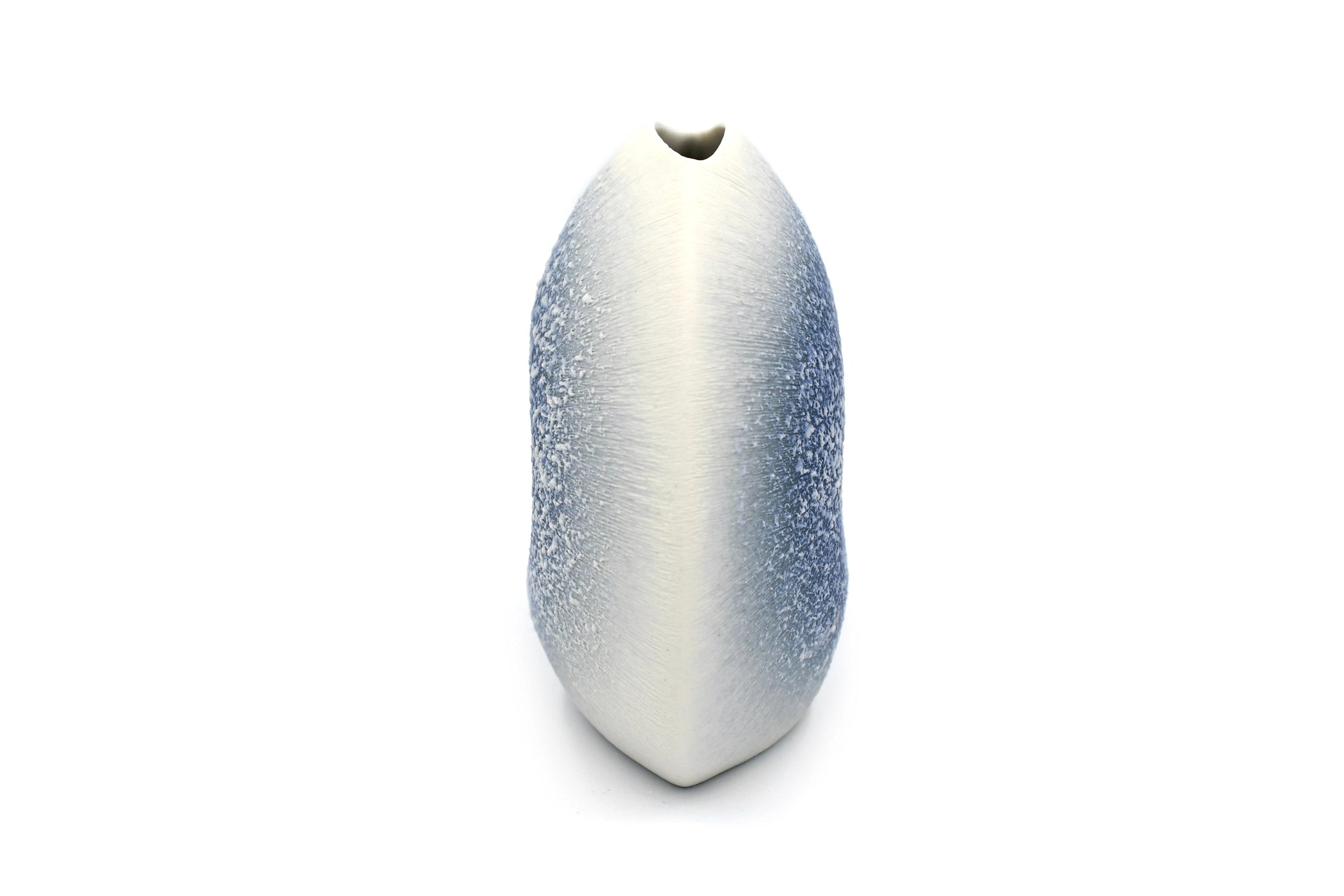 AFT Blue & White Diva Round Mini S-Handcrafted Porcelain Bud Vase