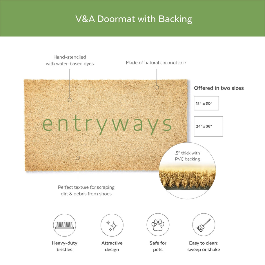 Victoria and Albert Museum Coir Doormats