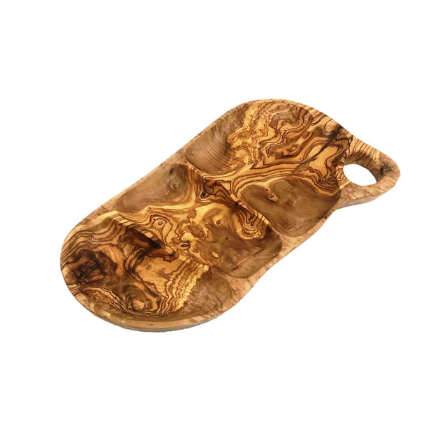 Natural OliveWood Olive Wood Appetizer Tray