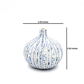AFT Congo Tiny Textured Porcelain Bud Vase