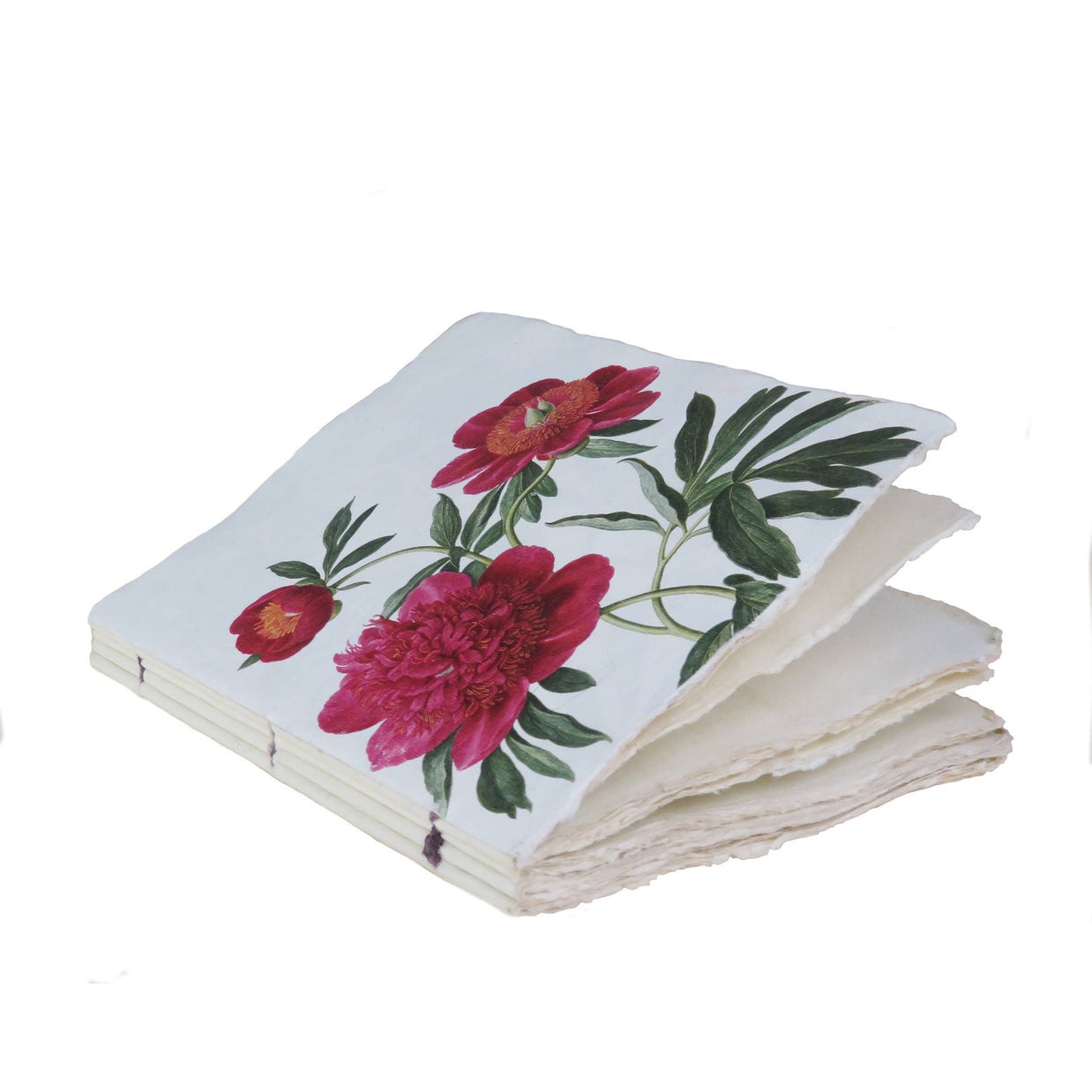 Epigr'am Peony Flower Parchment Paper Notebook
