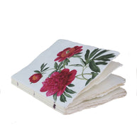 Epigr'am Peony Flower Parchment Paper Notebook