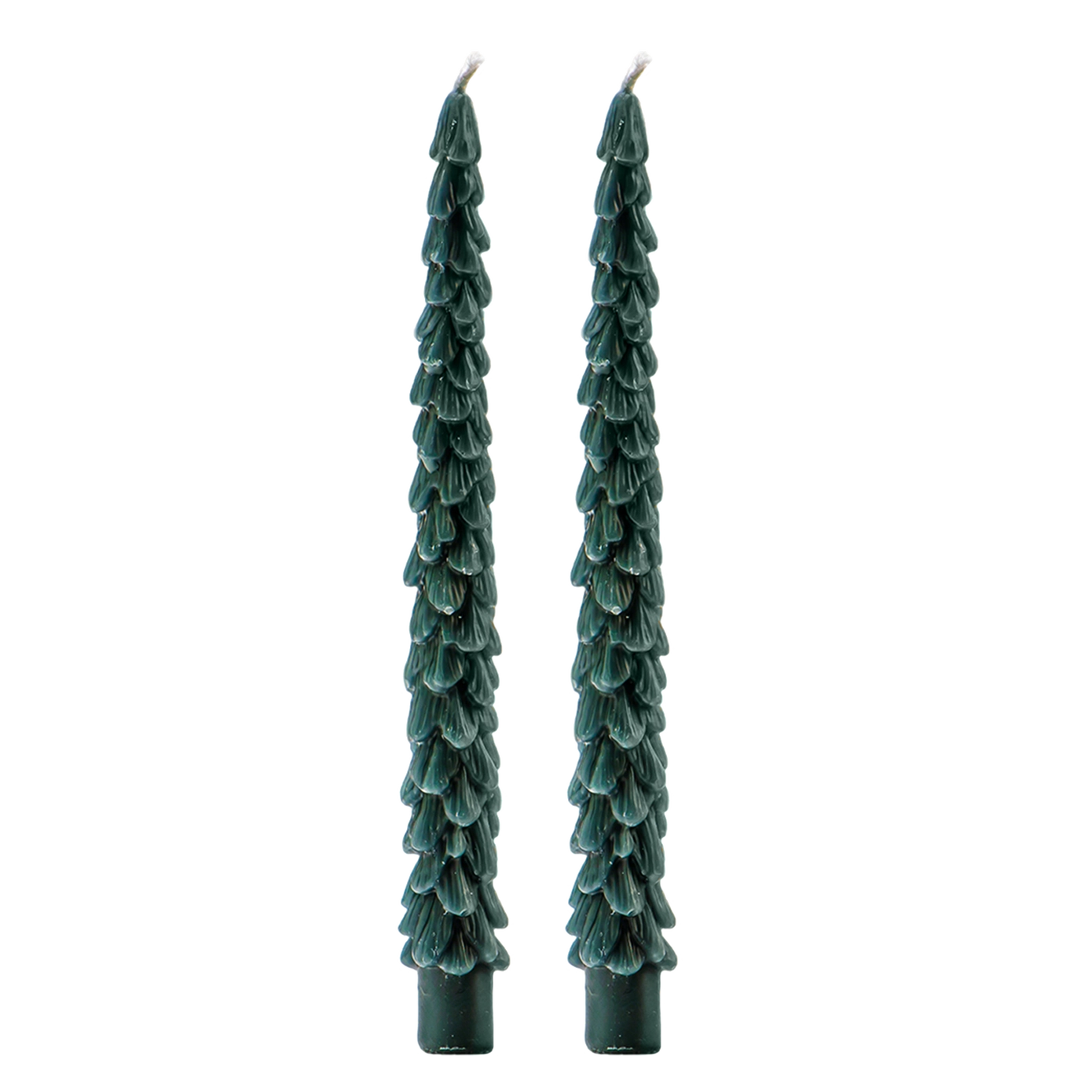 Tree Taper Candles, Set of 2 - Christmas Decor