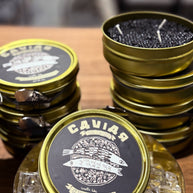 Tinned Candle Fancy Caviar Candle