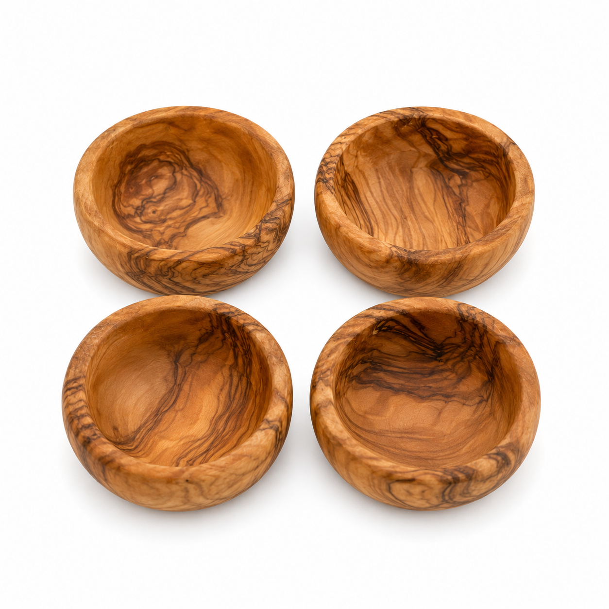 Natural OliveWood Olive Wood Pinch Bowl