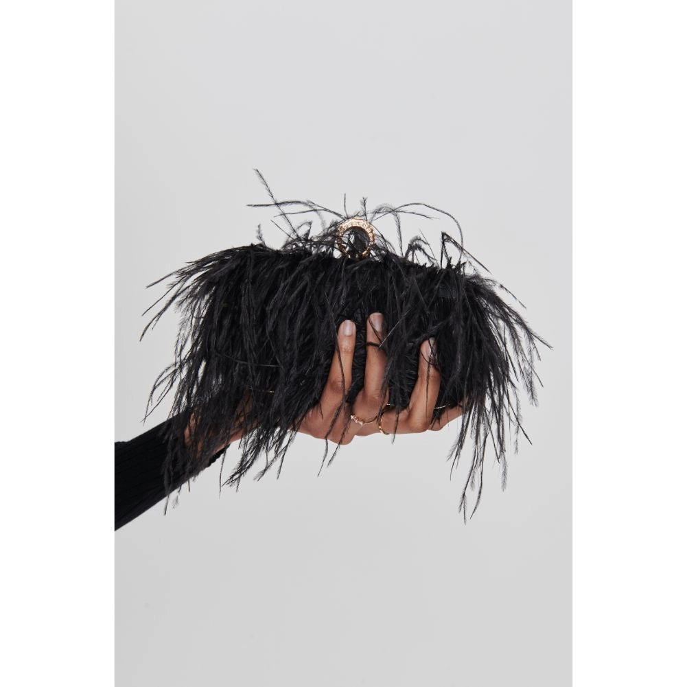 Harlow Feather Evening Bag