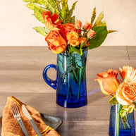 Verve Culture - Moroccan Cone Jug - Blue