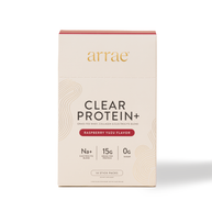 Arrae Clear Protein+ Powder Packets (14 Pack) in Raspberry Yuzu