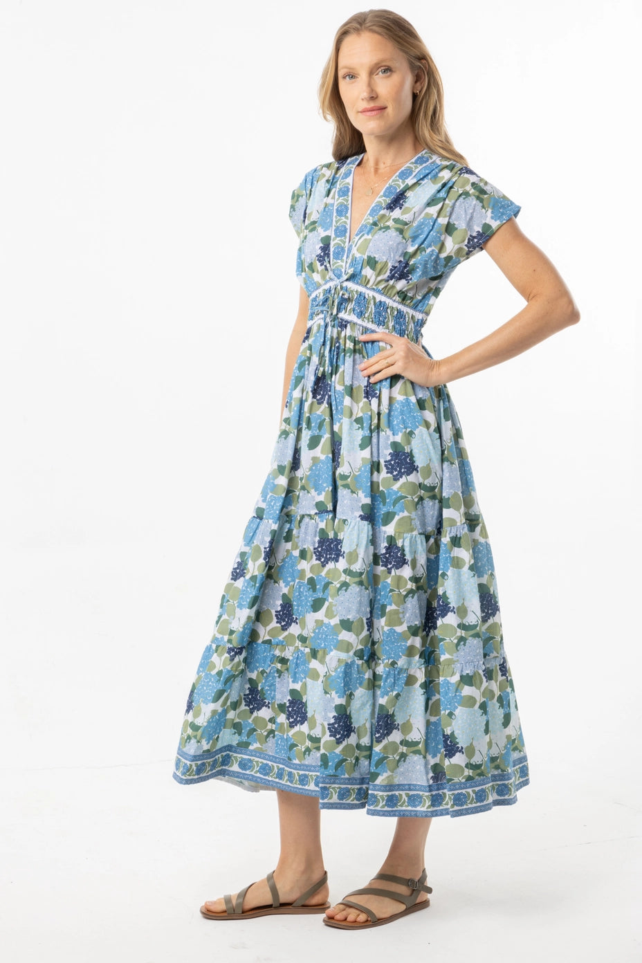 Bindu Arya Hydrangeas Dress