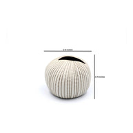 Art Floral Trading Pebble L-Handcrafted Porcelain Bud Vase
